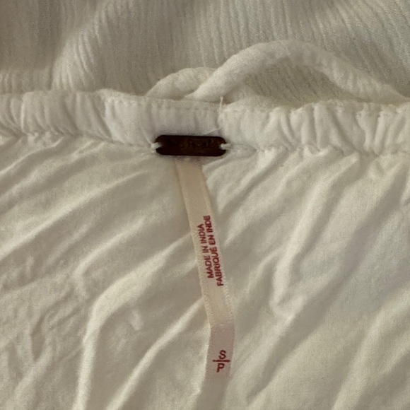 Free People Ivory Backless Halter Dress - Picture 9 of 9